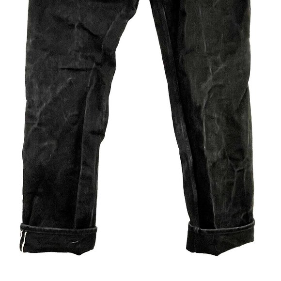 Brave Star Double Black 21.5 oz Heavyweight Selvage Denim Jeans 42 x 36 True Fit - Picture 11 of 15